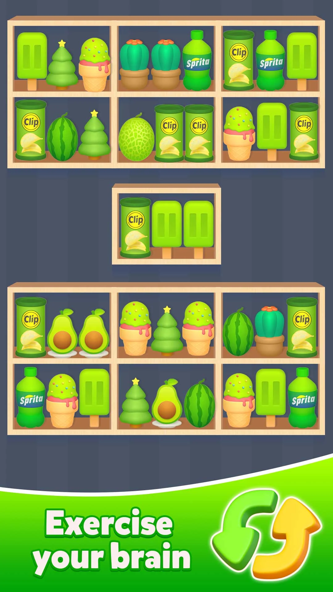 Goods Group Sort Game matching goods screenshot 2