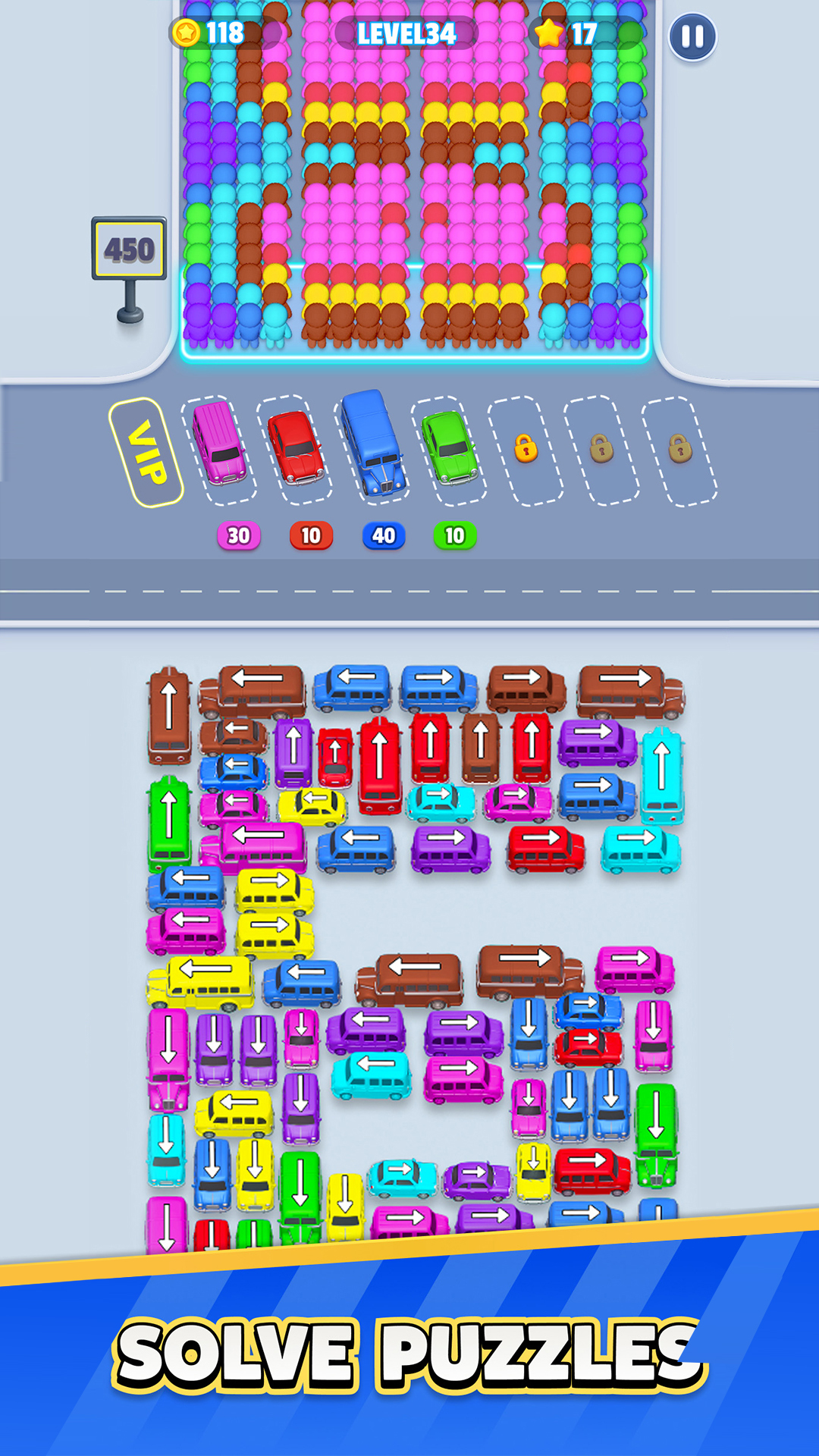 Bus Go: Traffic Puzzle Game Screenshot 1